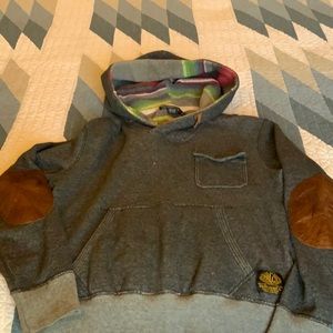 Polo By Ralph Lauren Hooded sweatshirt serape lining